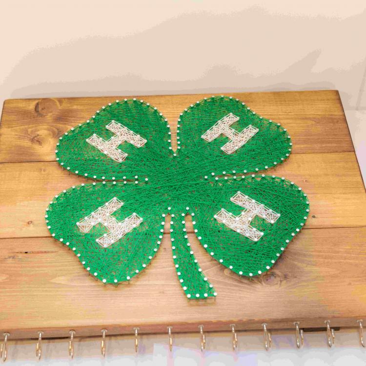  Weaved 4-H Logo